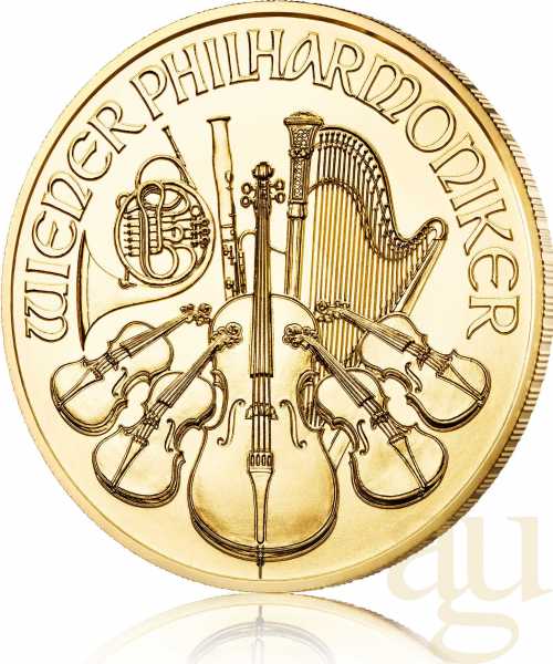 1/25 Unze Goldmünze Wiener Philharmoniker