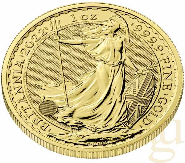 1 Unze Goldmünze Britannia 2022