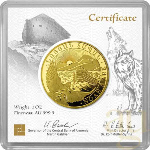 1 Unze Goldmünze Arche Noah 2026