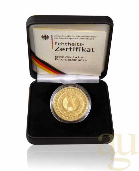 1/2 Unze Goldmünze - 100 Euro Einführung 2002 (A)