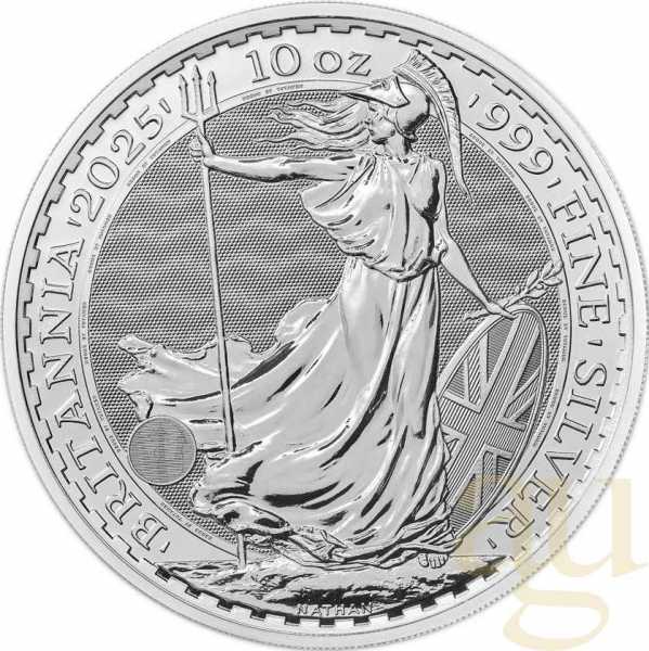 10 Unzen Silbermünze Britannia 2025