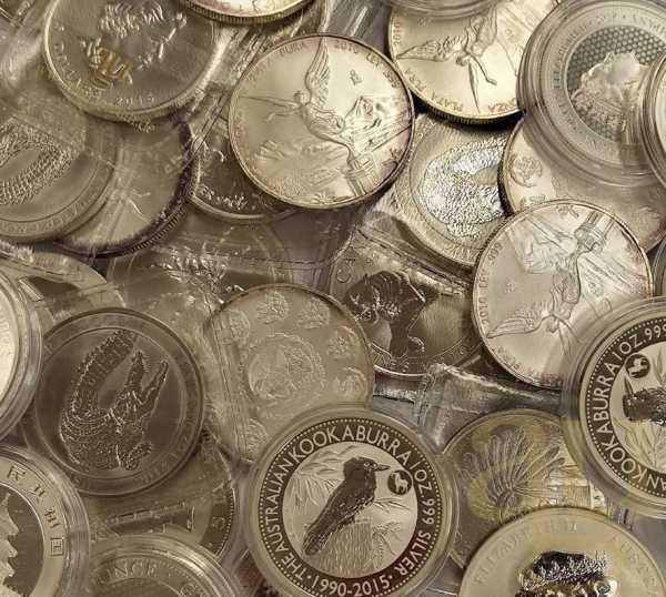 1 Unze Silbermünze Kapitalanlage gemischt