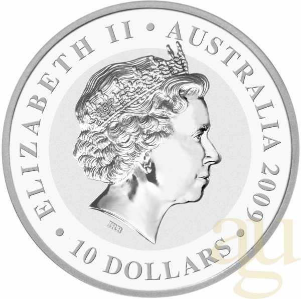 10 Unzen Silbermünze Australien Koala 2009
