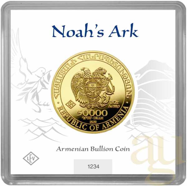 1 Unze Goldmünze Arche Noah 2020