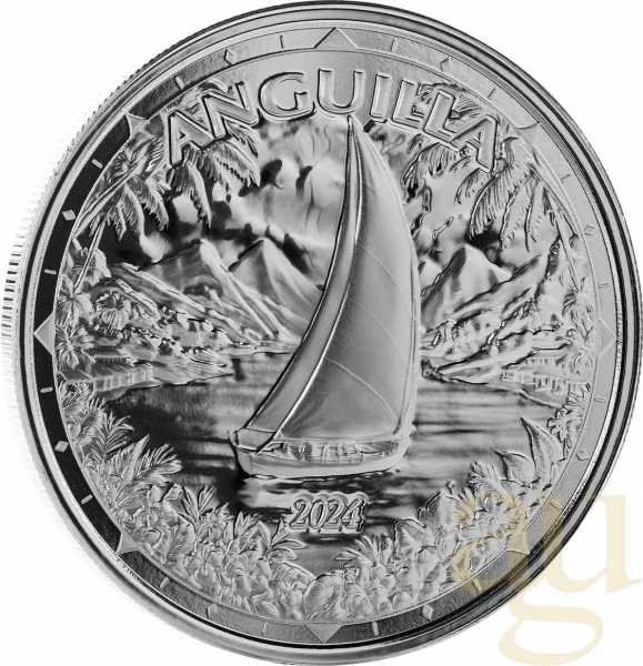 1 Unze Silbermünze EC8 Anguilla - Regatta 2024