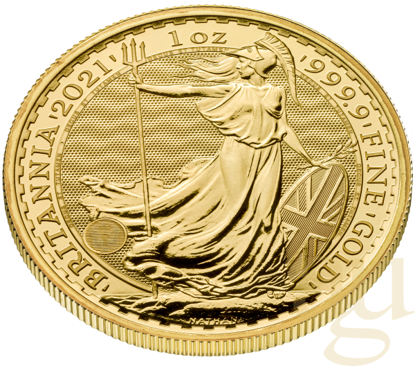 1 Unze Goldmünze Britannia 2021