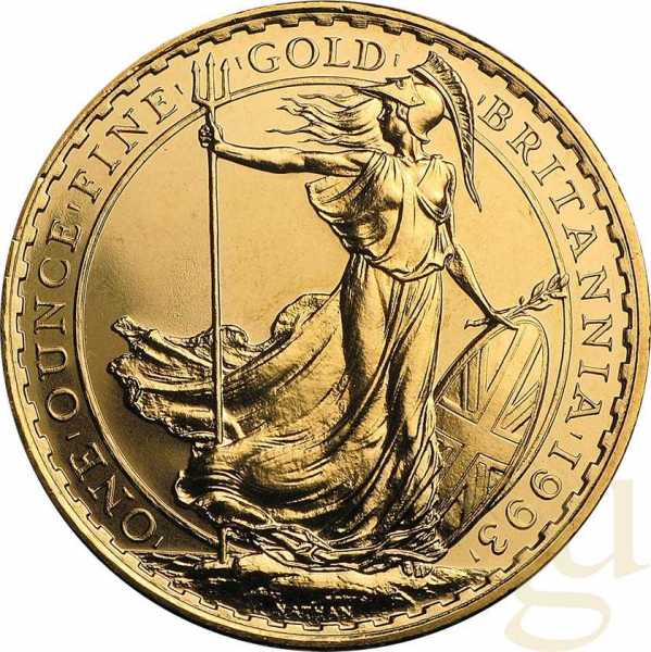1 Unze Goldmünze Britannia 1993