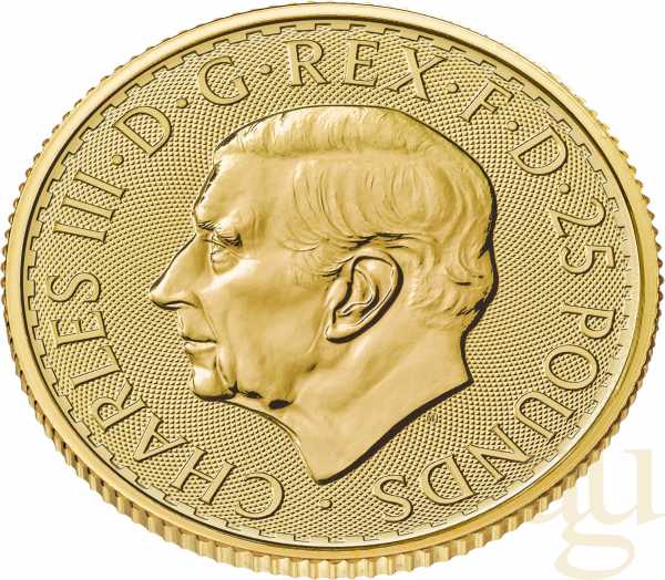 1/4 Unze Goldmünze Britannia 2026