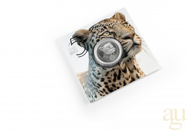 1 Unze Silbermünze Südafrika Big Five Leopard 2023