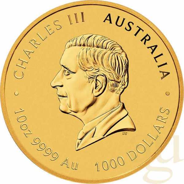 10 Unzen Goldmünze Australien Lunar III Ziege 2027