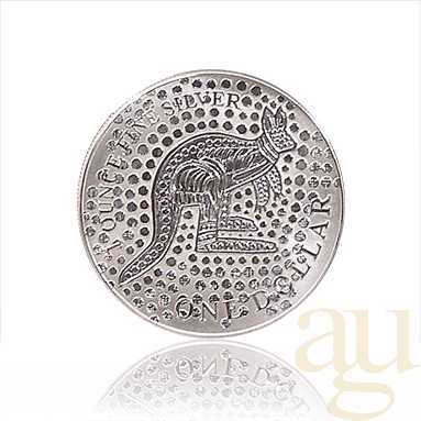 1 Unze Silbermünze Australien Känguru 2001 (RAM)