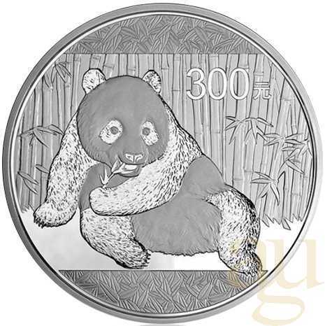 1 Kilogramm Silbermünze China Panda 2015 proof