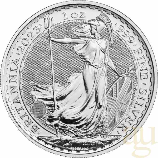 1 Unze Silbermünze Britannia 2023 - King Charles