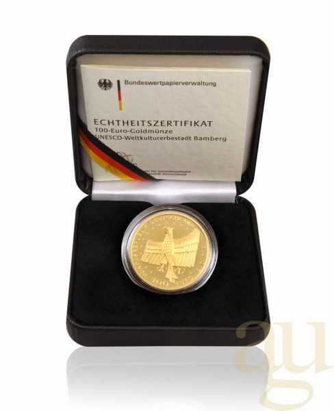 1/2 Unze Goldmünze - 100 Euro Bamberg 2004 (D)