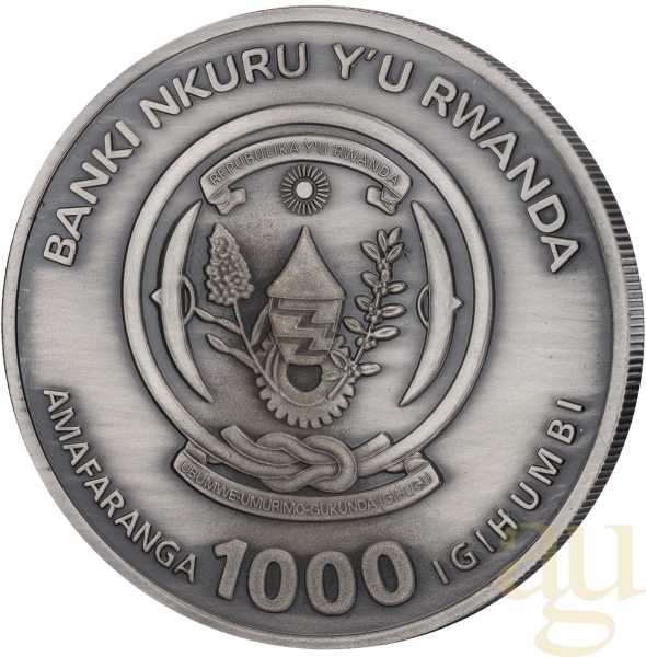 3 Unzen Silbermünze Ruanda Nautical Serie - Mayflower 2020 - High Relief