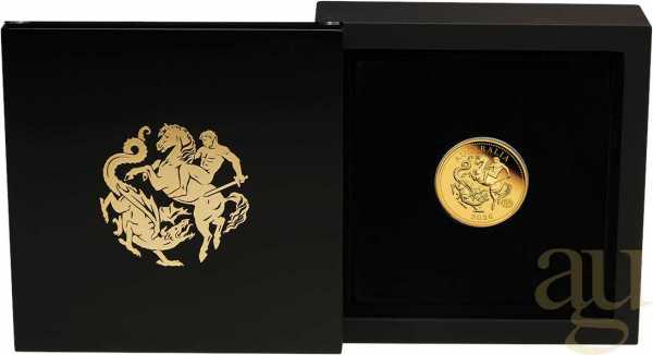 Australien Sovereign 2026 Goldmünze - polierte Platte