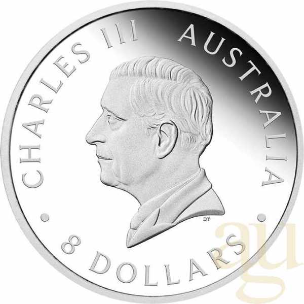 5 Unzen Silbermünze Australien Kookaburra 2026 - Incused Coin