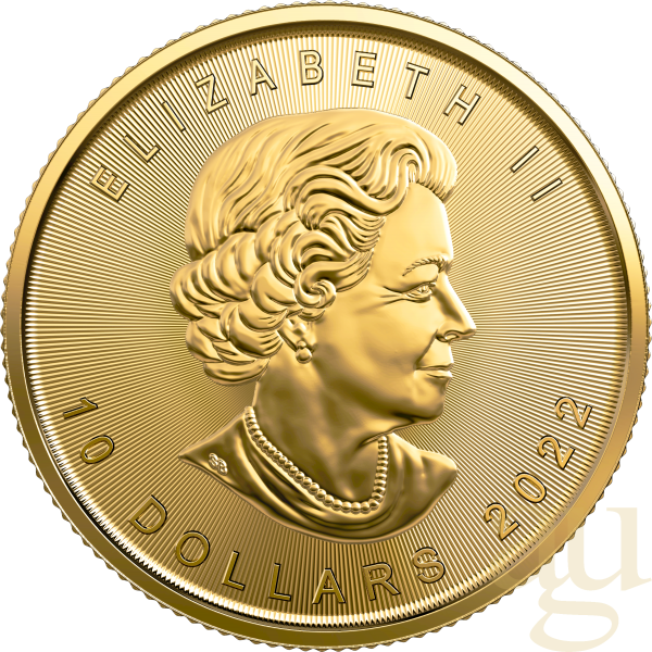 1/4 Unze Goldmünze Maple Leaf 2022