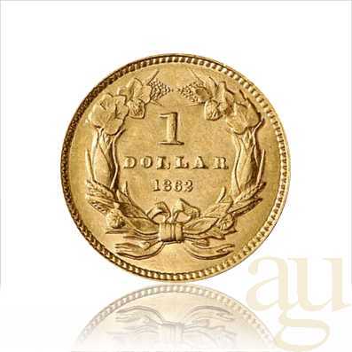 1$ Goldmünze Indian Princess Head