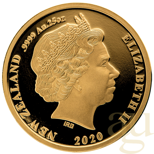 1/4 Unze Goldmünze Neuseeland Kiwi 2020