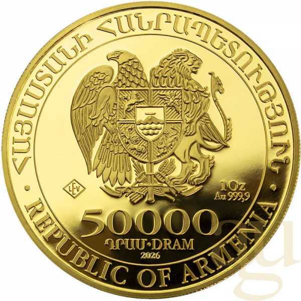 1 Unze Goldmünze Arche Noah 2026