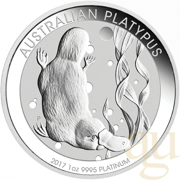 1 Unze Platinmünze Australien Platypus 2017