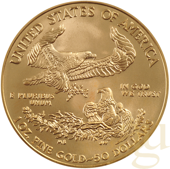 1 Unze Goldmünze American Eagle