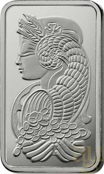5 Gramm Platinbarren PAMP Fortuna