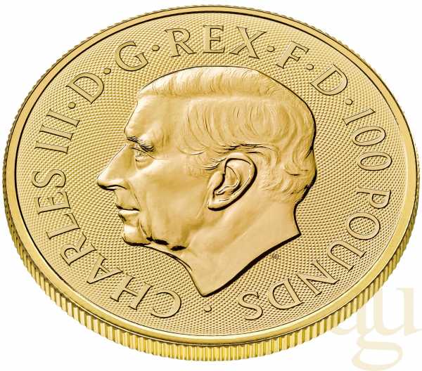 1 Unze Goldmünze Großbritannien Royal Arms 2023