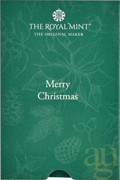5 Gramm Goldbarren The Royal Mint - Merry Christmas
