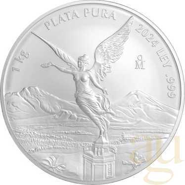 1 Kilogramm Silbermünze Mexiko Libertad 2024