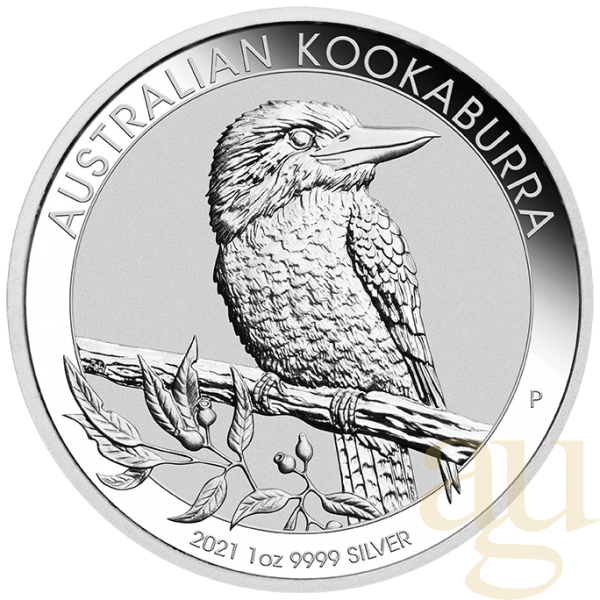 1 Unze Silbermünze Australien Kookaburra 2021