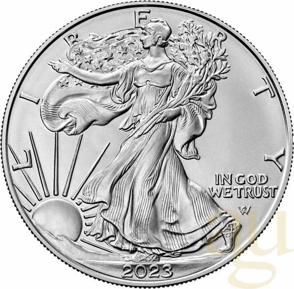 1 Unze Silbermünze American Eagle