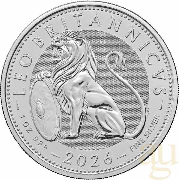 1 Unze Silbermünze British Lion 2026