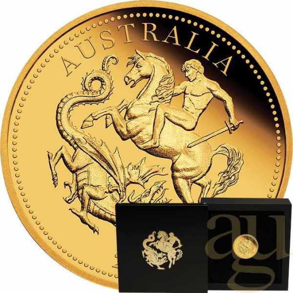Australien Sovereign 2026 Goldmünze - polierte Platte