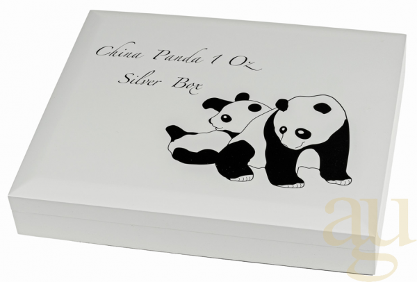 China Panda Münzbox für 40x 1oz Silbermünze