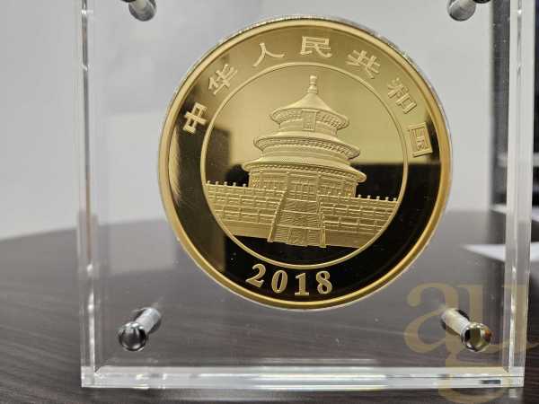 1 Kilogramm Goldmünze China Panda 2018 proof