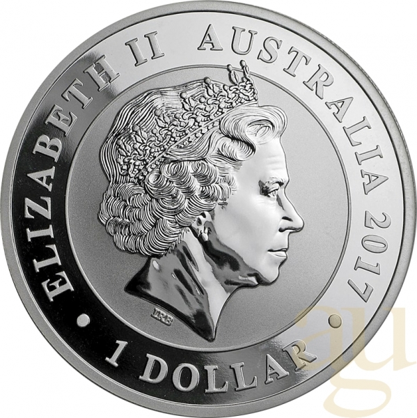 1 Unze Silbermünze Australien Schwan 2017