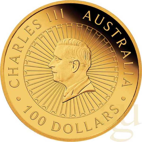1 Unze Goldmünze Wonders of Australia Opal - The Outback 2026 - polierte Platte