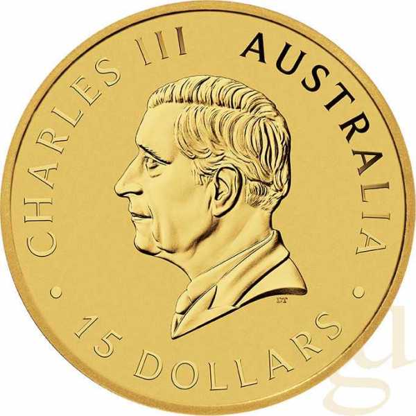 1/10 Unze Goldmünze Australien Känguru 2024