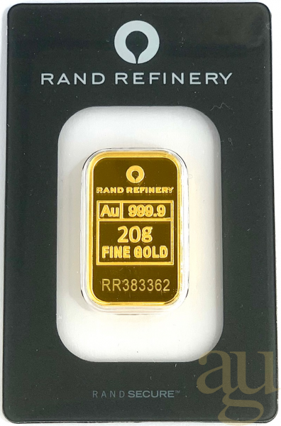 20 Gramm Goldbarren Rand Refinery - Mirage