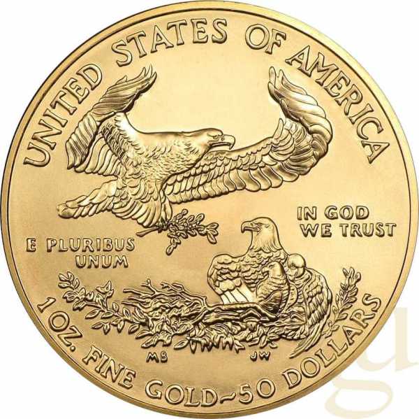 1 Unze Goldmünze American Eagle 2013
