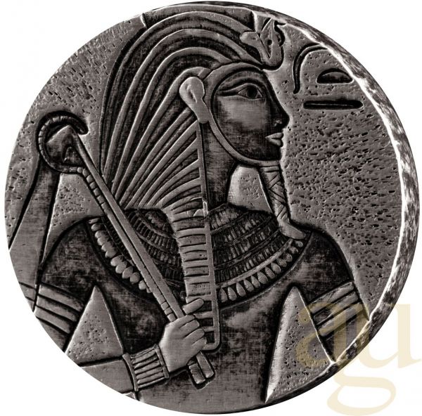 5 Unzen Silbermünze Republic of Tschad King Tut 2016