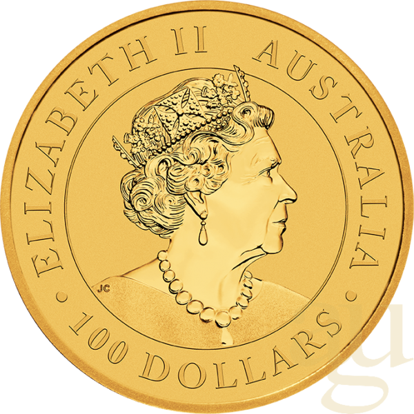 1 Unze Goldmünze Australien Känguru 2022