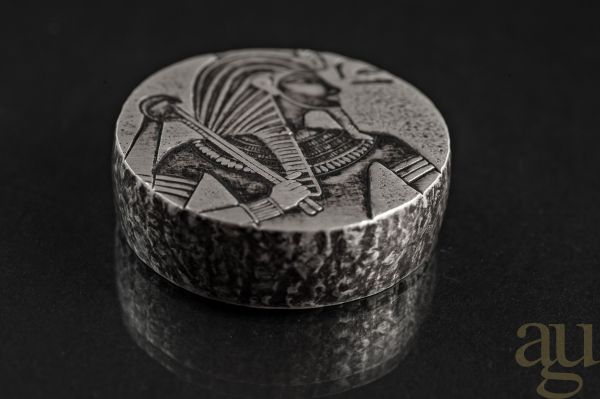 5 Unzen Silbermünze Republic of Tschad King Tut 2016