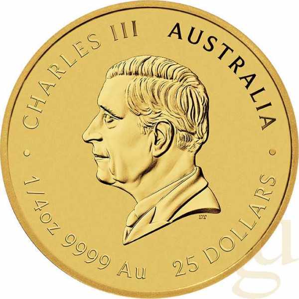 1/4 Unze Goldmünze Australien Lunar III Schlange 2025
