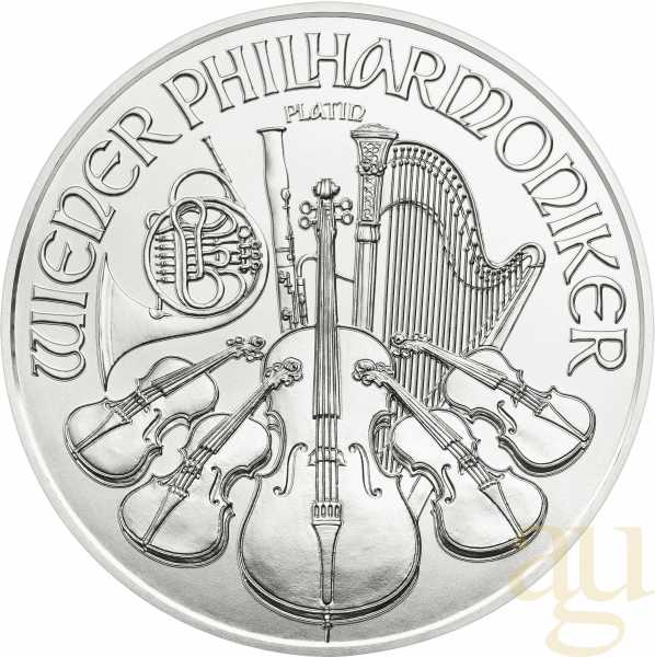 1/25 Unze Platinmünze Wiener Philharmoniker 2026