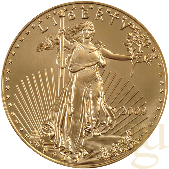 1 Unze Goldmünze American Eagle