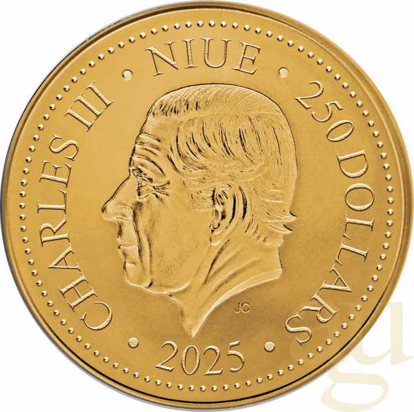 1 Unze Goldmünze Niue Phoenix 2025