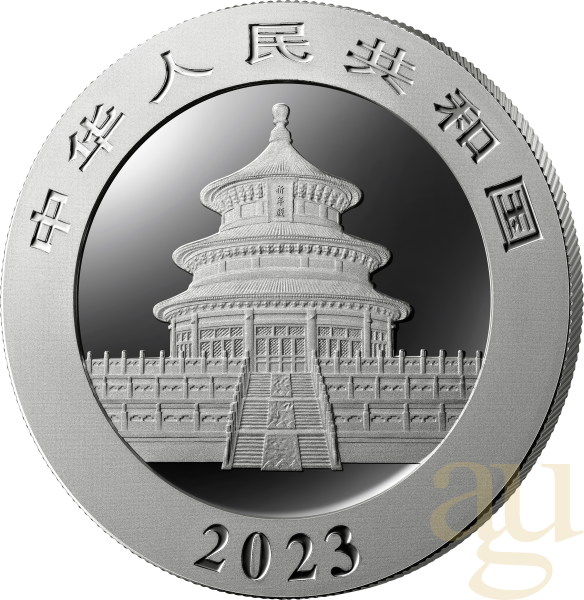 30 Gramm Silbermünze China Panda 2023
